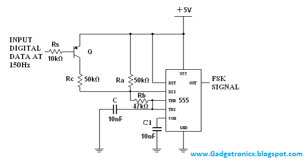 FSK-modulator-NE-5551