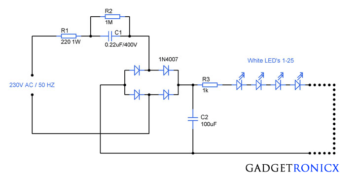 mains-operated-led-circuit-diagram