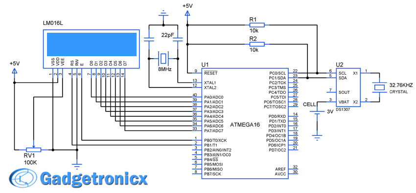 digital-clock-avr-atmega16-microcontroller