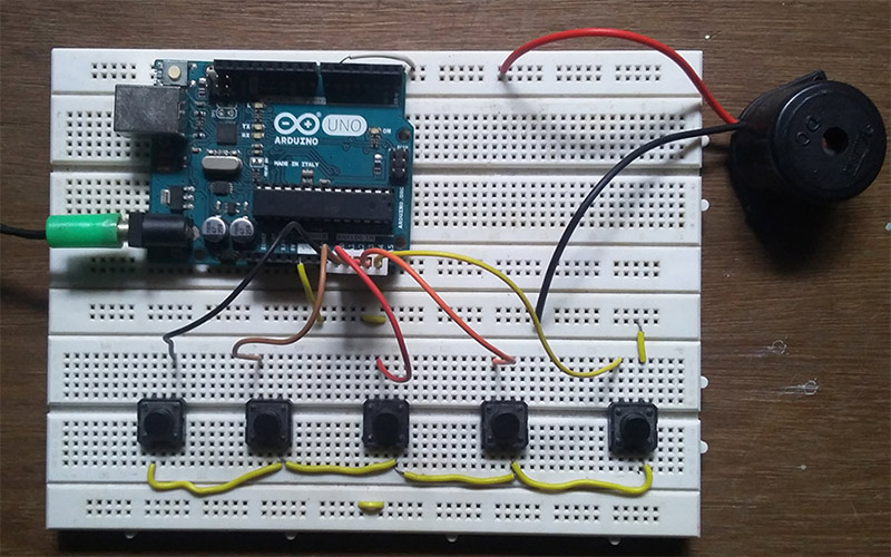 piano-using-arduino