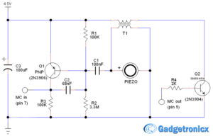 window-door-alarm circuit