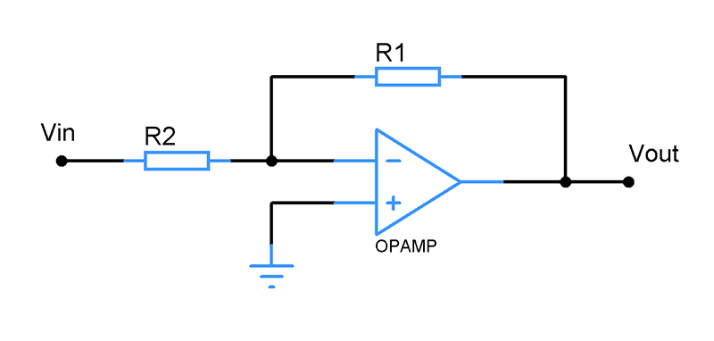 Opamp-Negative-feedback-configuration