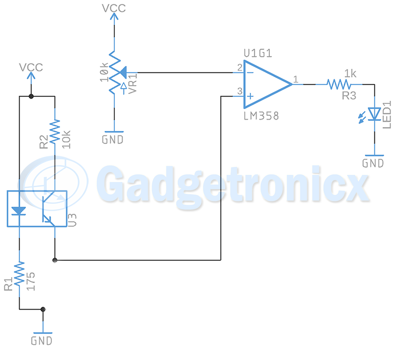 IR-proximity-circuit