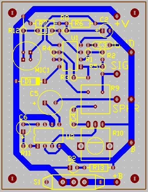 intercom-system-pcb-design