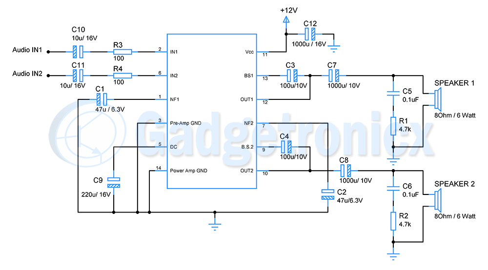 LA4440-power-amplifier